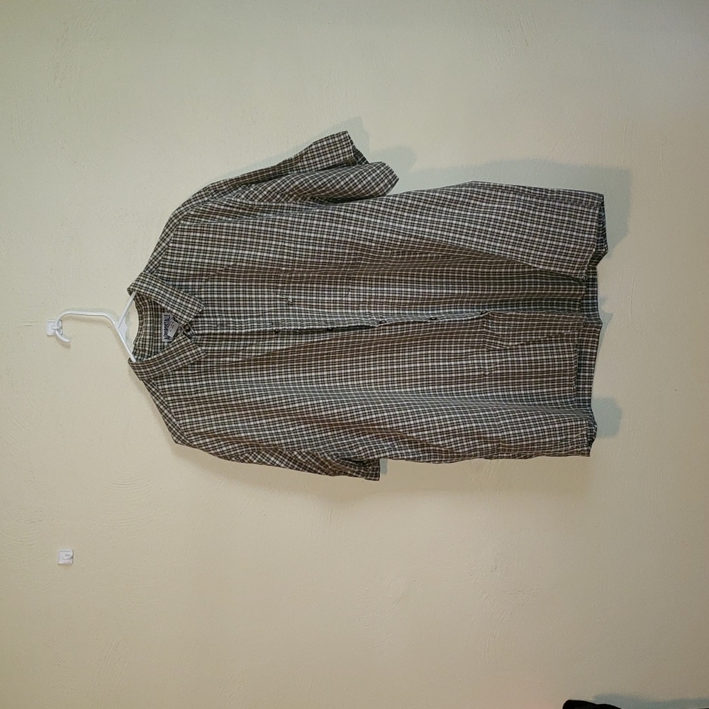 EUC Aeropostale Plaid Button Up Shirt, Size XL
